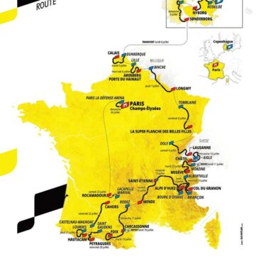 Le samedi 1° juillet 2022, départ du Tour de France.